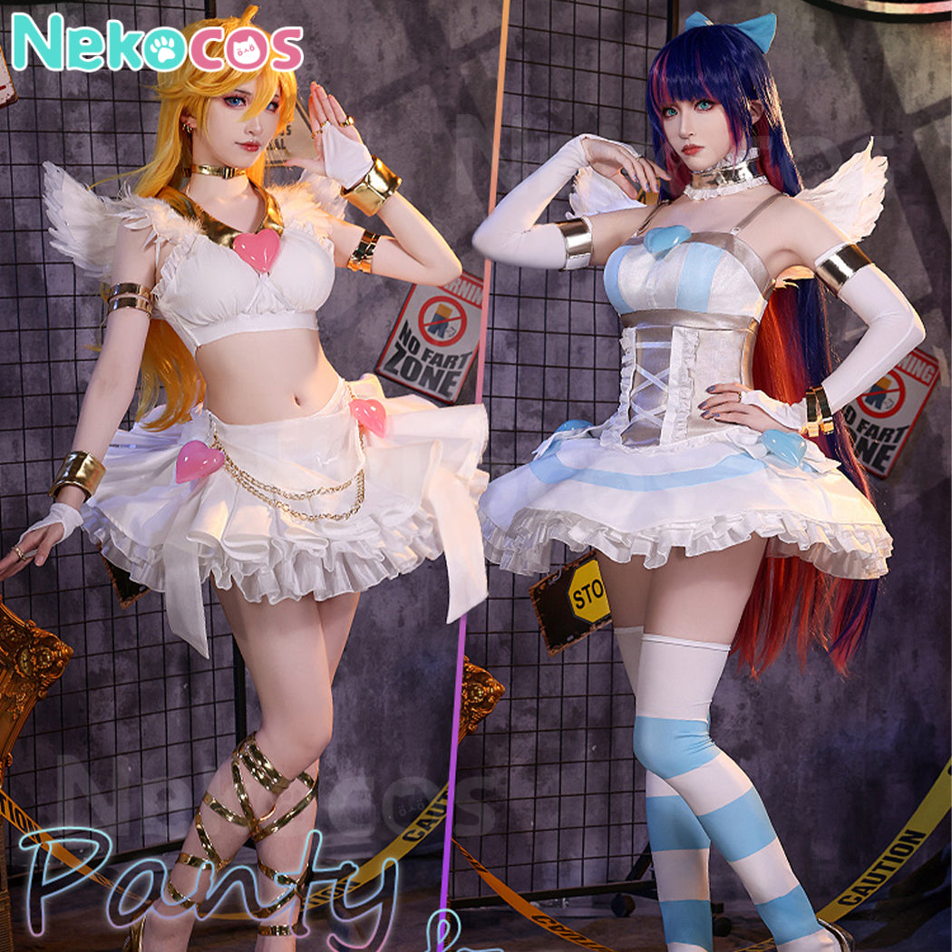 【Nekocos】Anime Panty & Stocking with Garterbelt Cosplay Panty & Stocking Cosplay Costume | In Stock