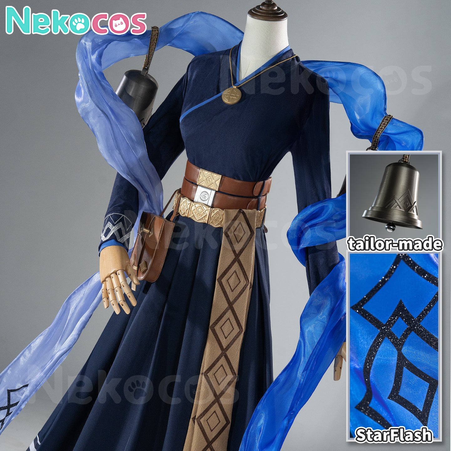 【Nekocos】Game Arknights Cosplay Pramanix the Prerita Cosplay Costume Premium Edition | Custom-Tailor