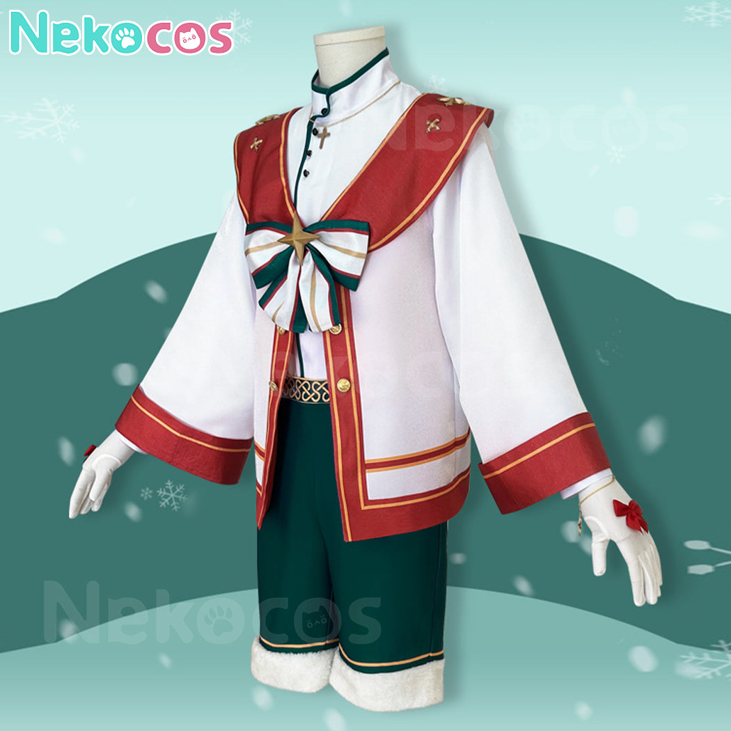 【Nekocos】Game Ensemble Stars Cosplay Christmas Hajime Shino/Hikaru Tenma/Naru Mitsurugi/Tomoya Mashiro Cosplay Costume | Custom-Tailor