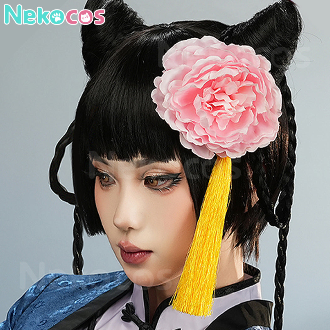 【Nekocos】Anime Black Butler Cosplay Lady Ran mao Cosplay Costume Premium Edition | In Stock