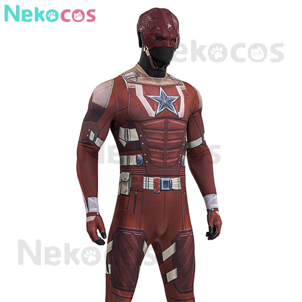 【Nekocos】Movie Cosplay Red Guardial Cosplay Costume | Custom-Tailor