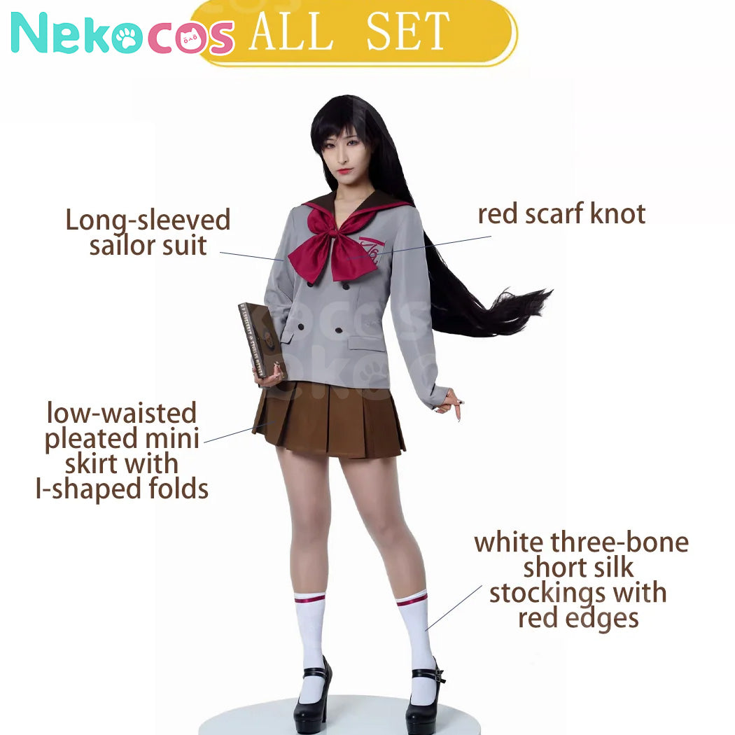 【Nekocos】Anime Cosplay Rei Hino Uniform Cosplay Costume | In Stock