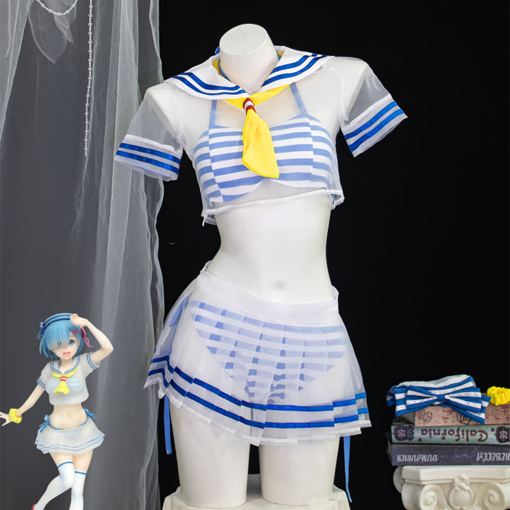 【Nekocos】Anime Re Zero Cosplay Rem Swimsuit Cosplay Costume | Pre-Sale
