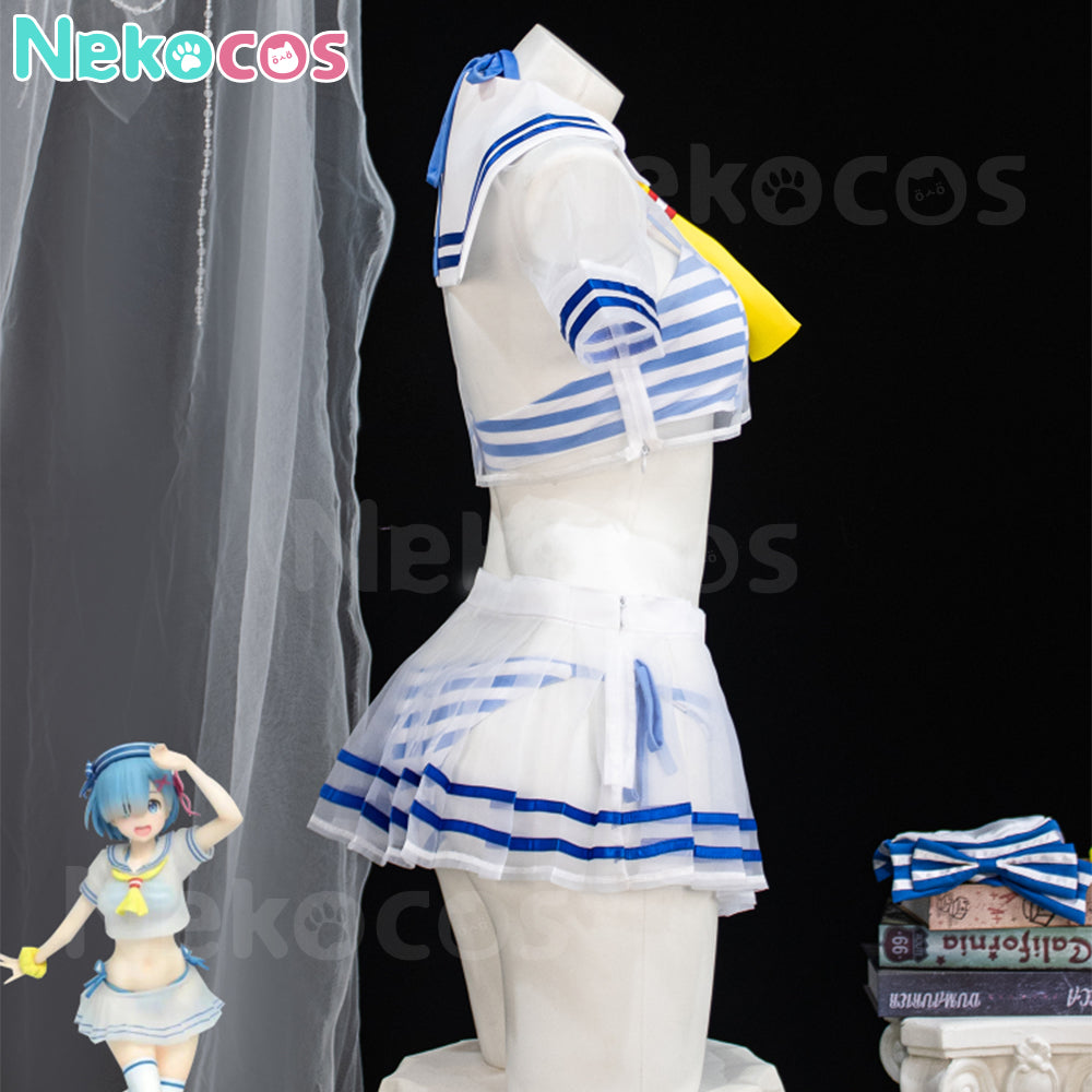 【Nekocos】Anime Re Zero Cosplay Rem Swimsuit Cosplay Costume | Pre-Sale
