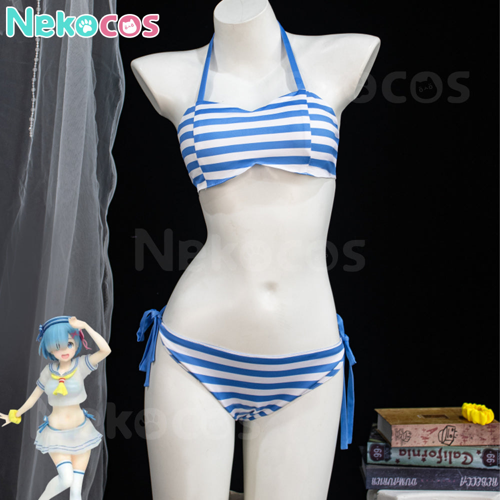 【Nekocos】Anime Re Zero Cosplay Rem Swimsuit Cosplay Costume | Pre-Sale