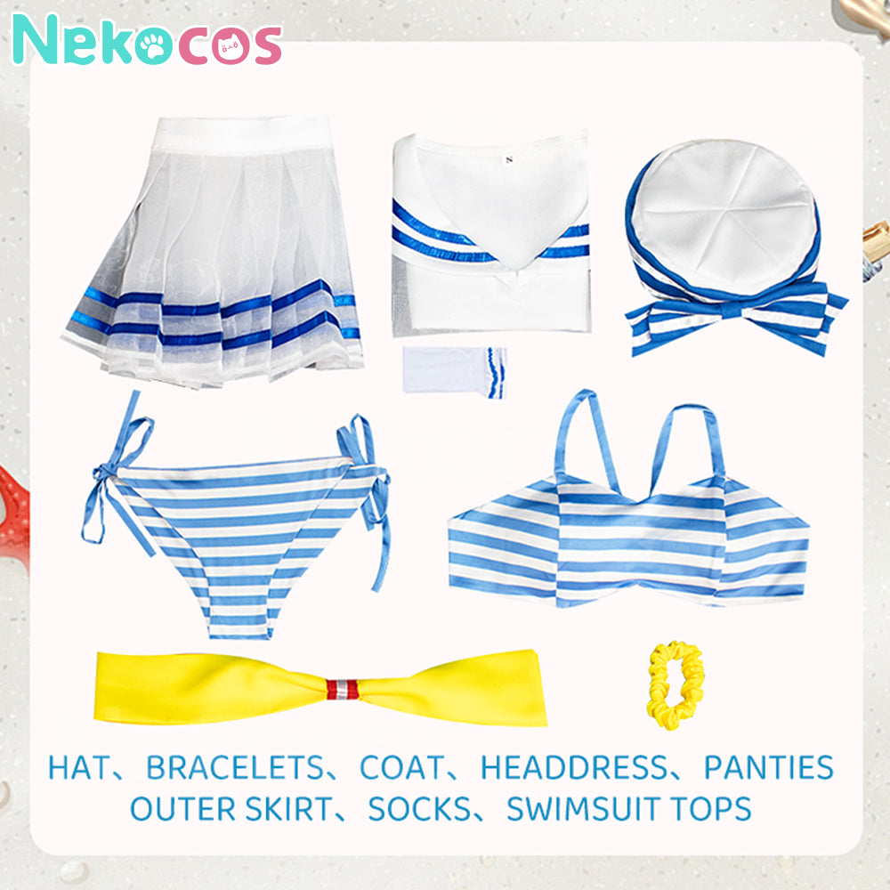 【Nekocos】Anime Re Zero Cosplay Rem Swimsuit Cosplay Costume | Pre-Sale