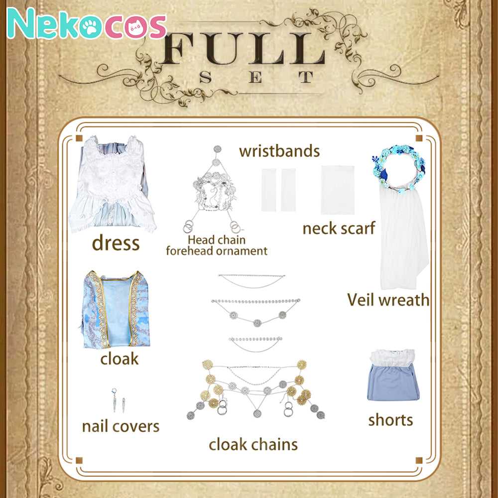 【Nekocos】Movie Cosplay Costume Halloween Cape Standard Collar Custom Christmas Cosplay Costume | Custom-Tailor