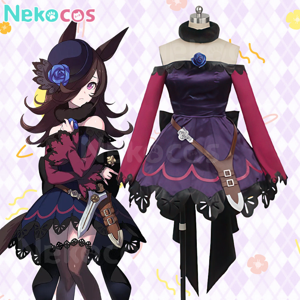 【Nekocos】Game Uma Musume Pretty Derby Cosplay Rice Shower Cosplay Costume | Custom-Tailor