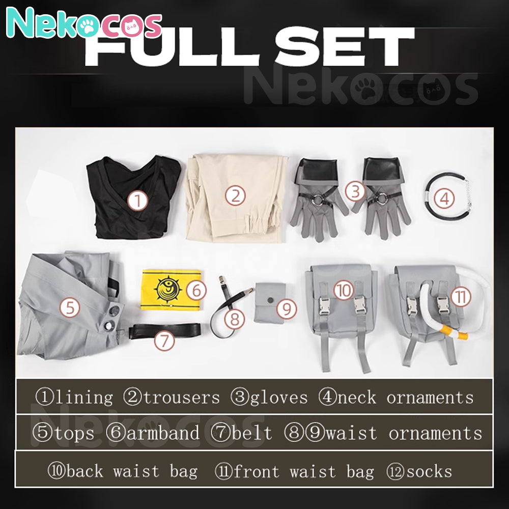 【Nekocos】Anime Gachiakuta Cosplay Rudo Surebrec Cosplay Costume | Pre-Sale