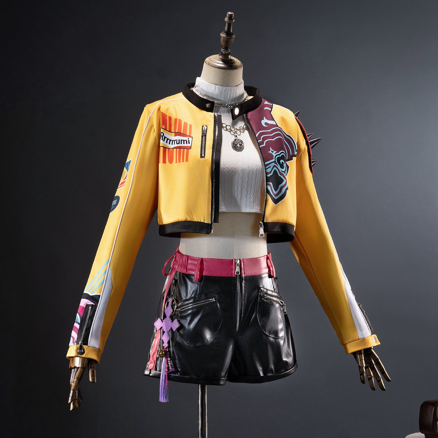 【Nekocos】Anime KPop Demon Hunters Cosplay Rumi Cosplay Costume | Custom-Tailor