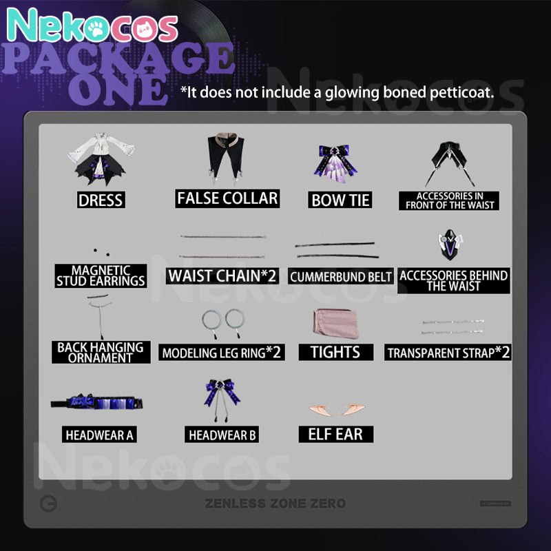 【Nekocos】Game Zenless Zone Zero Cosplay Vivian Cosplay Costume Premium Edition | In Stock