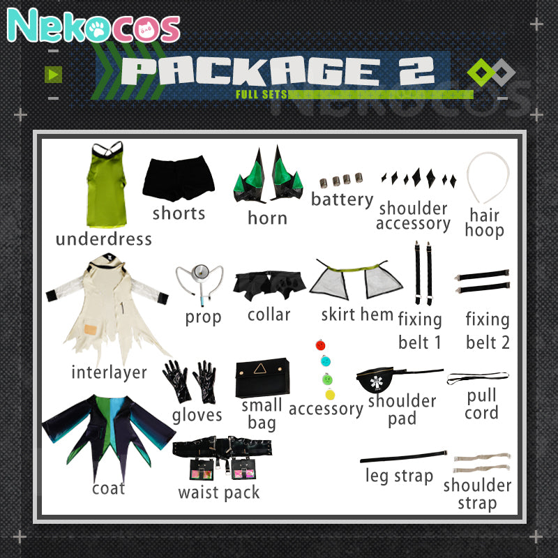 【Nekocos】Game Arknights Cosplay Mon3tr Cosplay Costume Premium Edition | In Stock