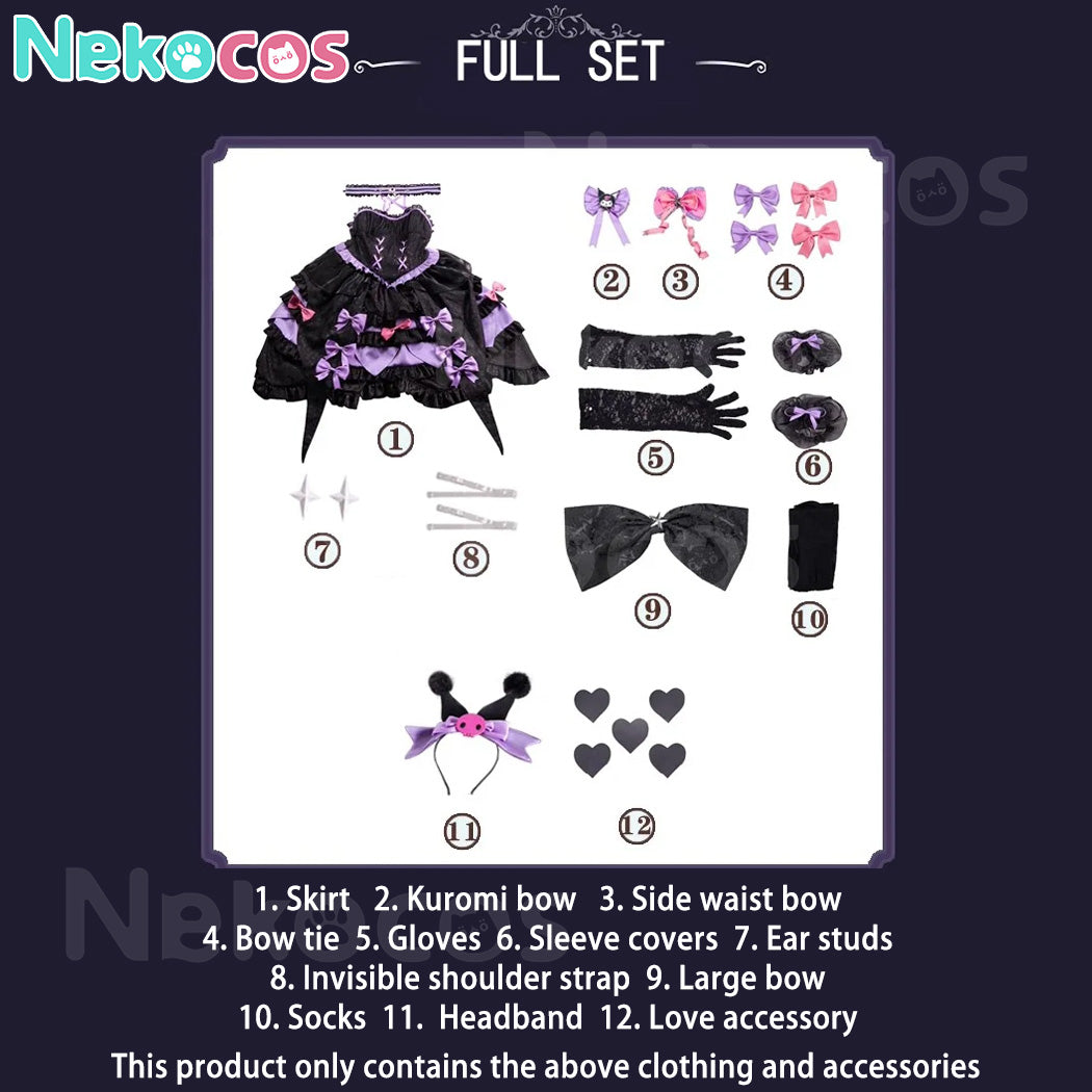 【Nekocos】Game Identity Ⅴ Cosplay Merry Kuromi Bloody Queen Mary Cosplay Costume Premium Edition | In Stock