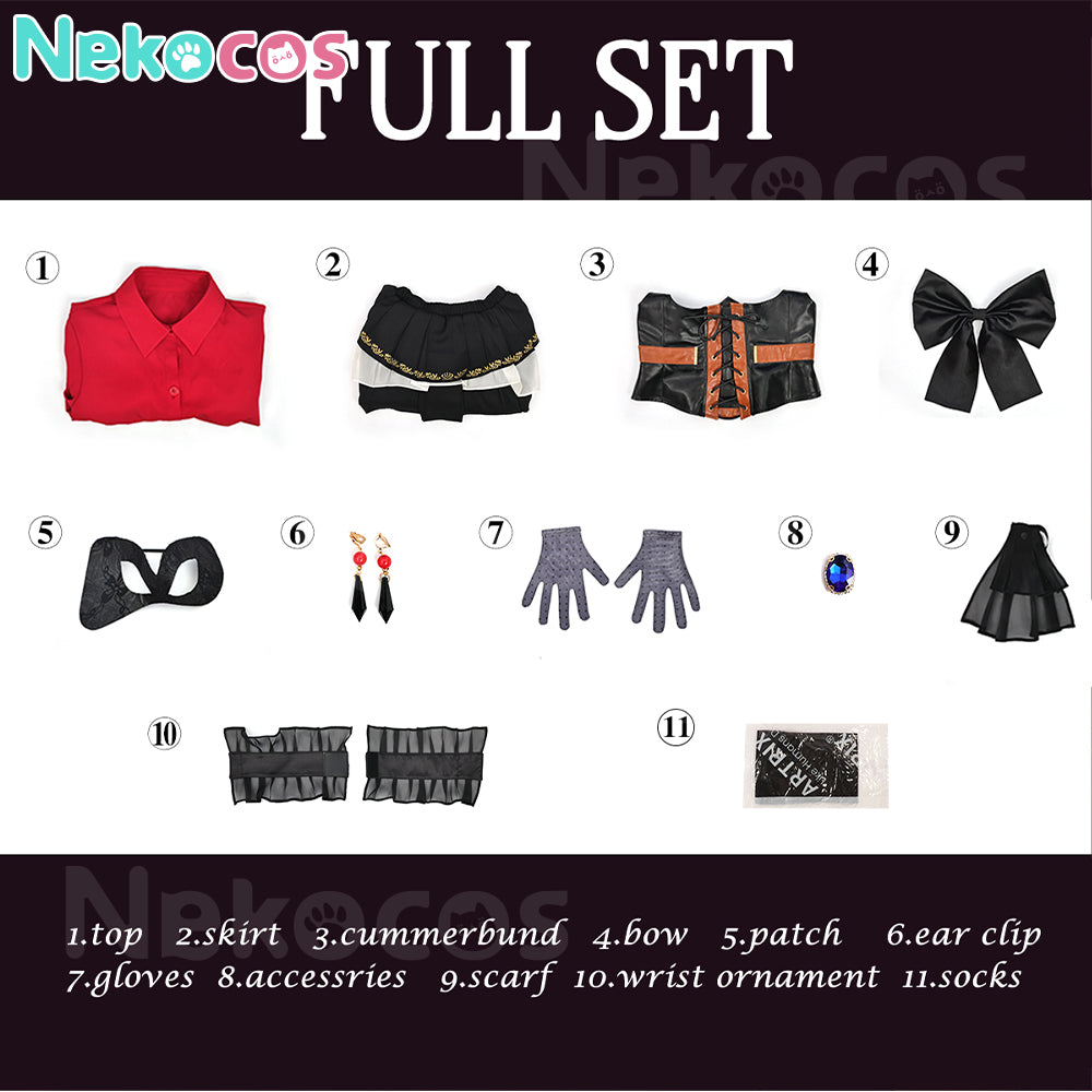 【Nekocos】Anime BanG Dream! Ave Mujica Cosplay Sakiko Togawa Cosplay Costume | In Stock