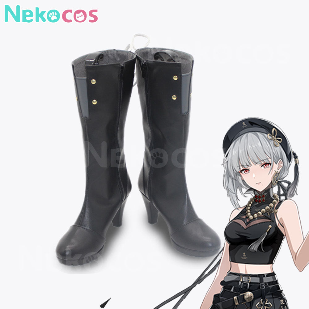 Game Wuthering Waves Cosplay Sanhua Cosplay Shoes