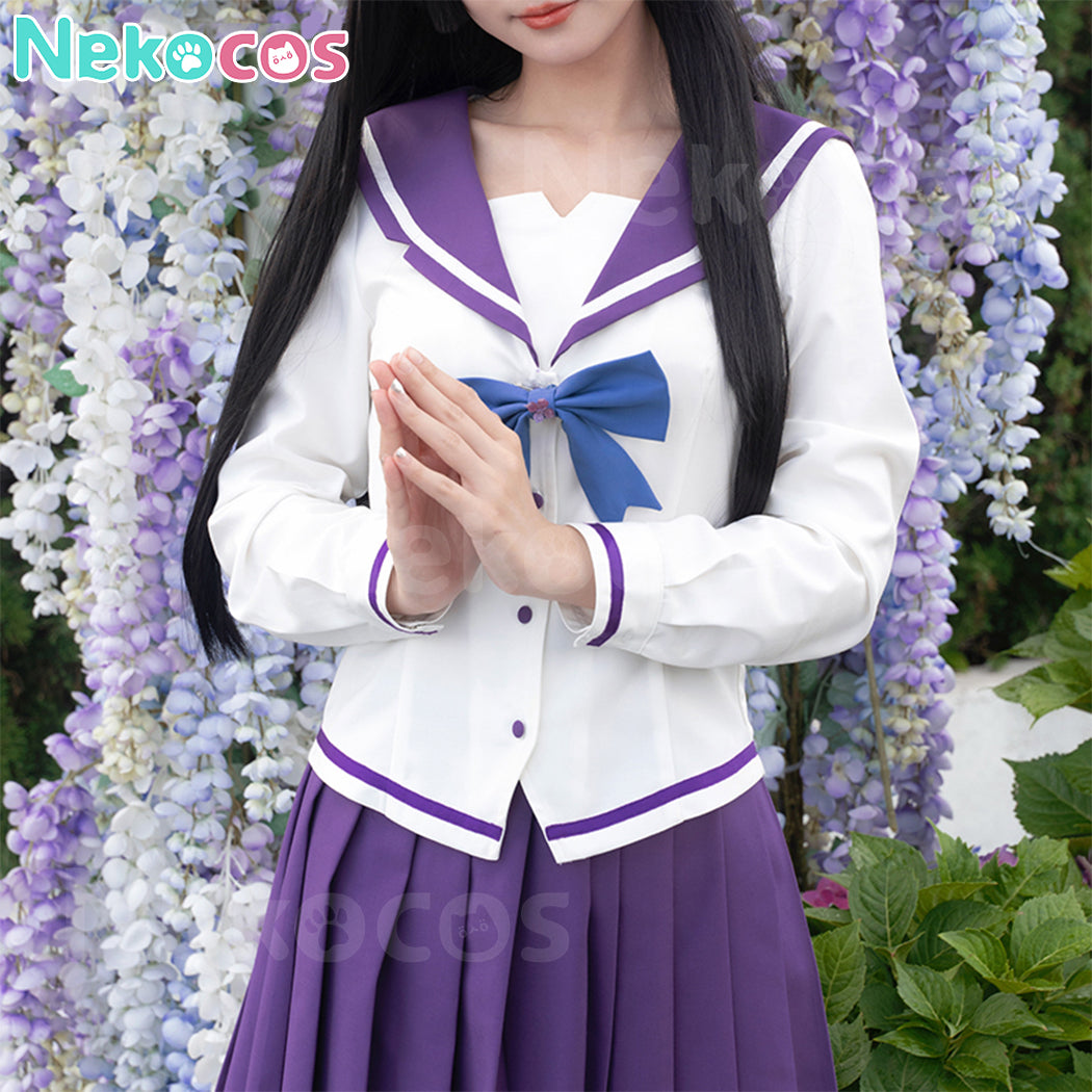 【Nekocos】Anime Sankarea Cosplay Rea Sanka School Uniform Cosplay Costume | In Stock