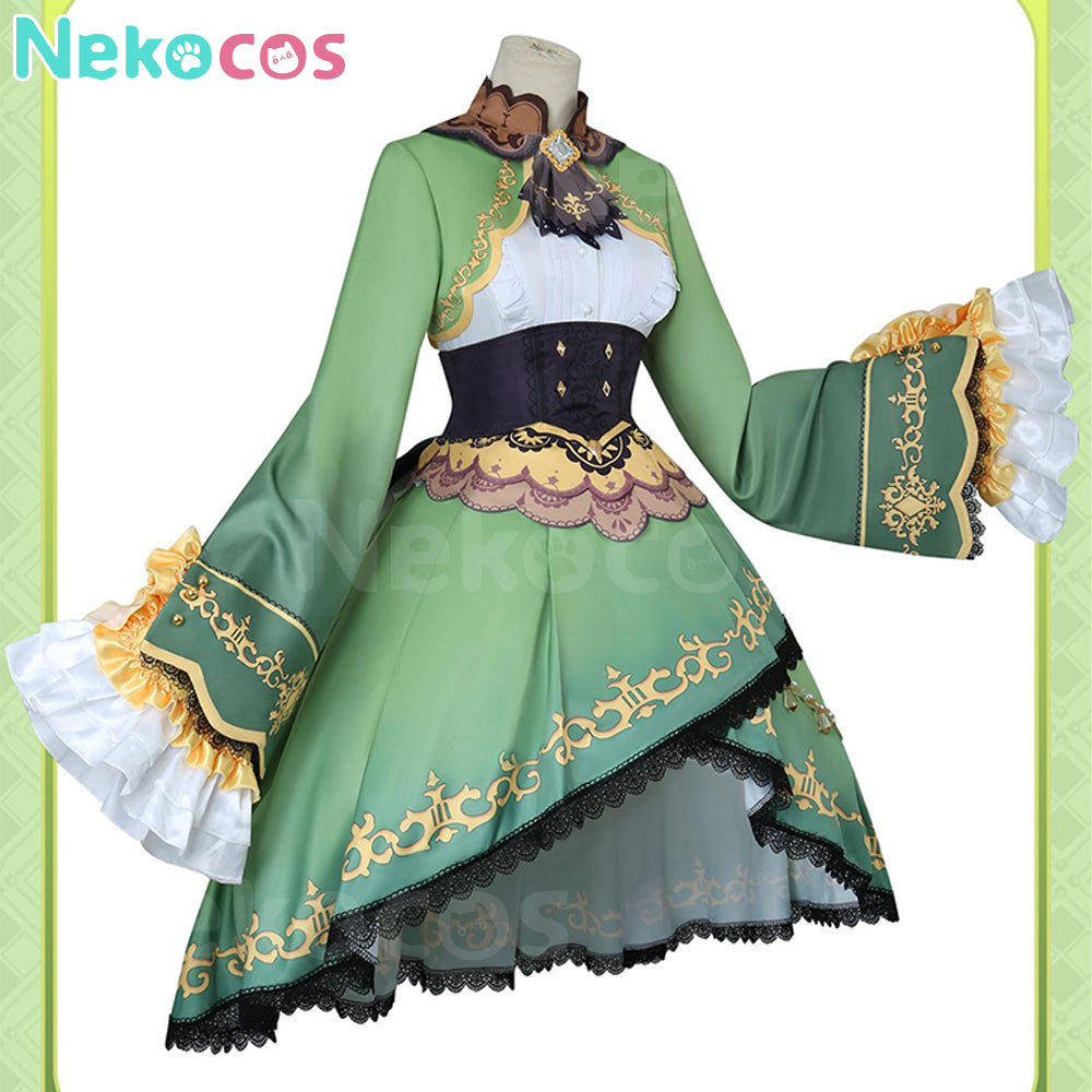 【Nekocos】Game Uma Musume Pretty Derby Cosplay Satono Diamond Cosplay Costume | In Stock