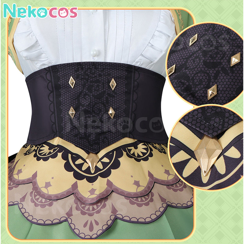 【Nekocos】Game Uma Musume Pretty Derby Cosplay Satono Diamond Cosplay Costume | In Stock