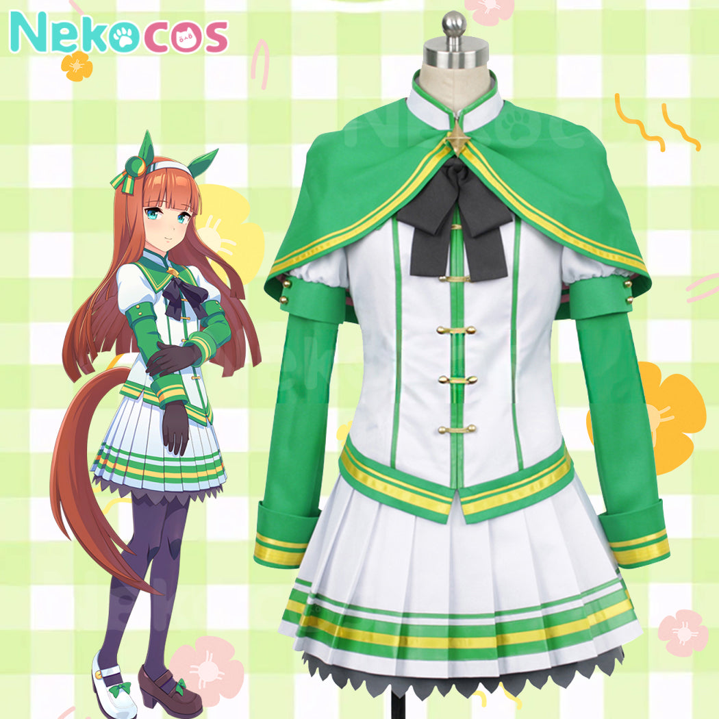 【Nekocos】Game Uma Musume Pretty Derby Cosplay Silence Cosplay Costume | Pre-Sale