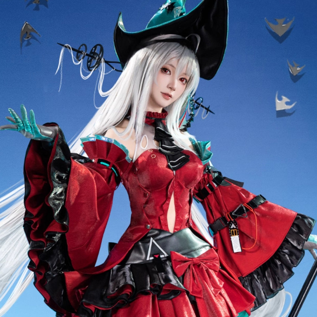 【Nekocos】Game Arknights Cosplay Skadi the Corrupting Heart Cosplay Costume Premium Edition | Custom-Tailor