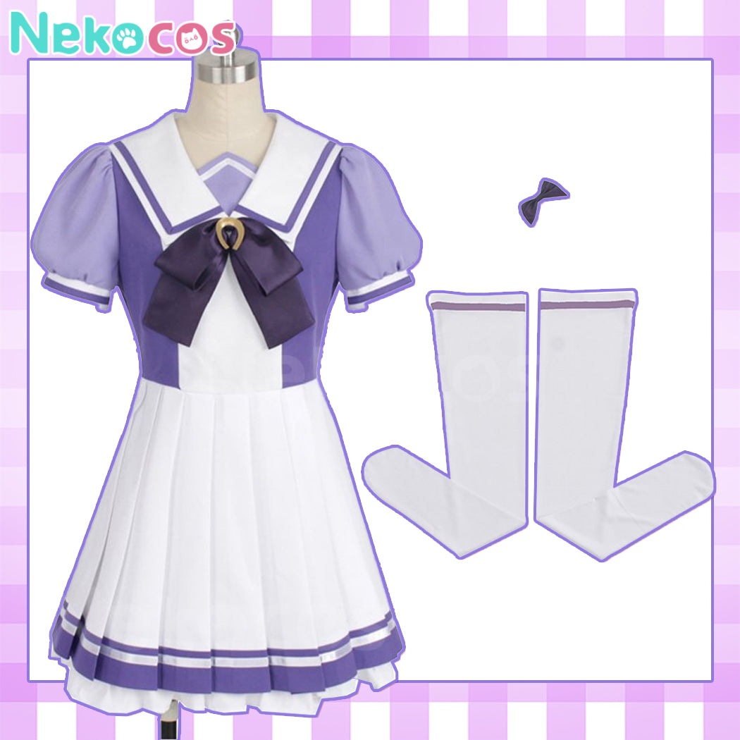 【Nekocos】Game Uma Musume Pretty Derby Cosplay Special Week School Uniform Uniform Cosplay Costume | Pre-Sale