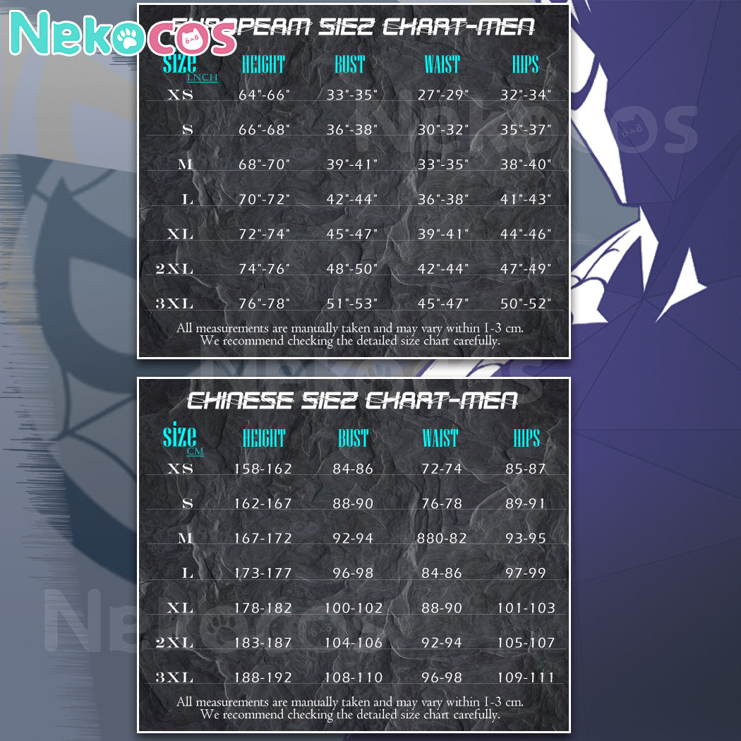 【Nekocos】Movie Cosplay Costume Halloween Cape Standard Collar Custom Christmas Cosplay Costume | Custom-Tailor