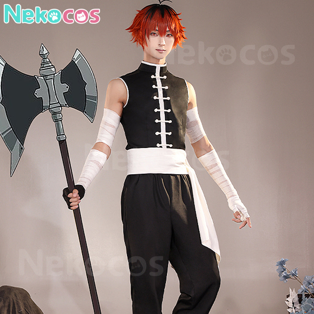 【Nekocos】Anime Frieren: Beyond Journey's End Cosplay Stark Cosplay Costume Premium Edition | In Stock