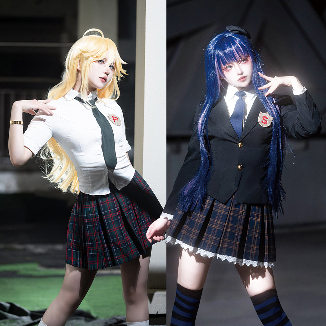 【Nekocos】Anime Panty & Stocking with Garterbelt Cosplay Panty & Stocking Cosplay Costume | In Stock