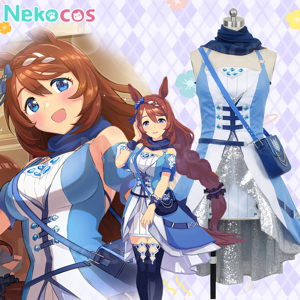 【Nekocos】Game Uma Musume Pretty Derby Cosplay Super Creek Cosplay Costume | Custom-Tailor