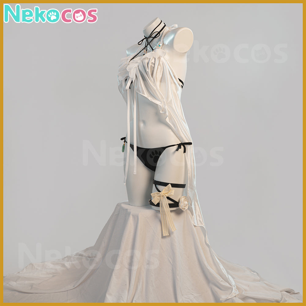 【Nekocos】Game Arknights Cosplay Surtr Swimsuit Cosplay Costume Premium Edition | Custom-Tailor
