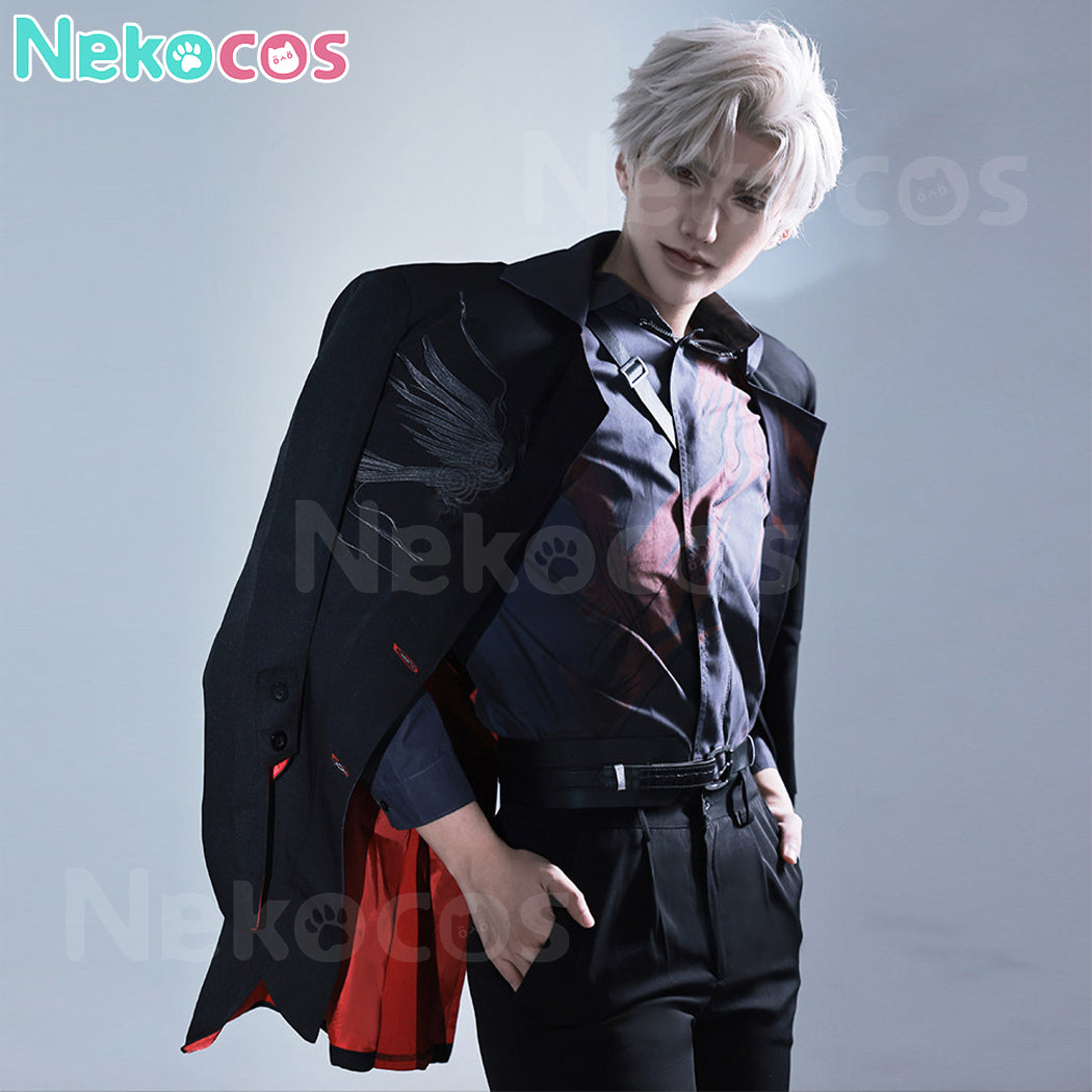 【Nekocos】Game Love and Deepspace Cosplay Sylus Crimson Veil Cosplay Costume | In Stock
