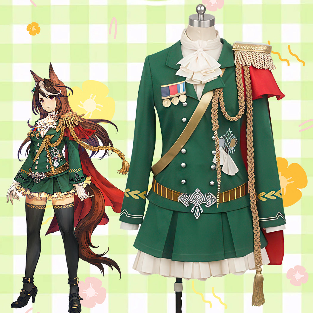 【Nekocos】Game Uma Musume Pretty Derby Cosplay Symboli Rudolf Cosplay Costume | Custom-Tailor
