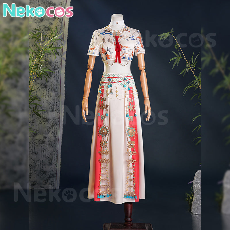 【Nekocos】Game Where Winds Meet Cosplay The Masked Troupe Cosplay Costume | Custom-Tailor