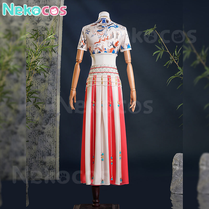 【Nekocos】Game Where Winds Meet Cosplay The Masked Troupe Cosplay Costume | Custom-Tailor