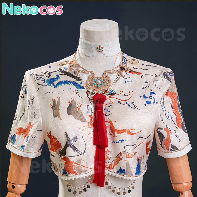 【Nekocos】Game Where Winds Meet Cosplay The Masked Troupe Cosplay Costume | Custom-Tailor