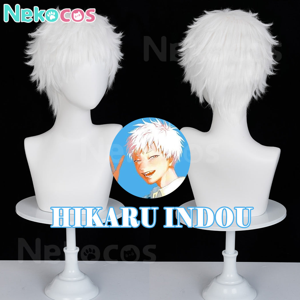 【Nekocos】Anime The Summer Hikaru Died Cosplay Tsujinaka Yoshiki/Hikaru Indo Cosplay Wig | In Stock