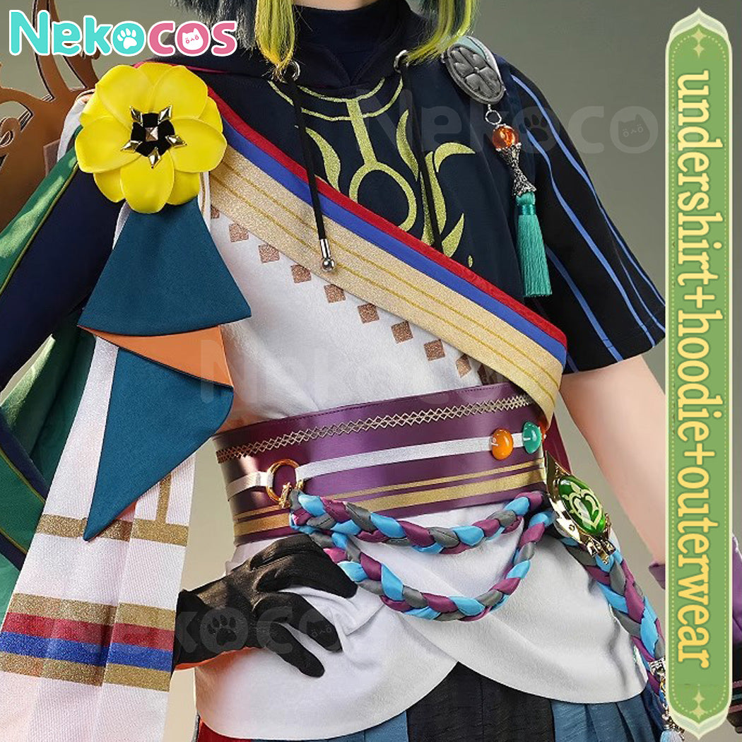 【Nekocos】Game Genshin Impact Cosplay Tighnari Cosplay Costume Premium Edition | In Stock