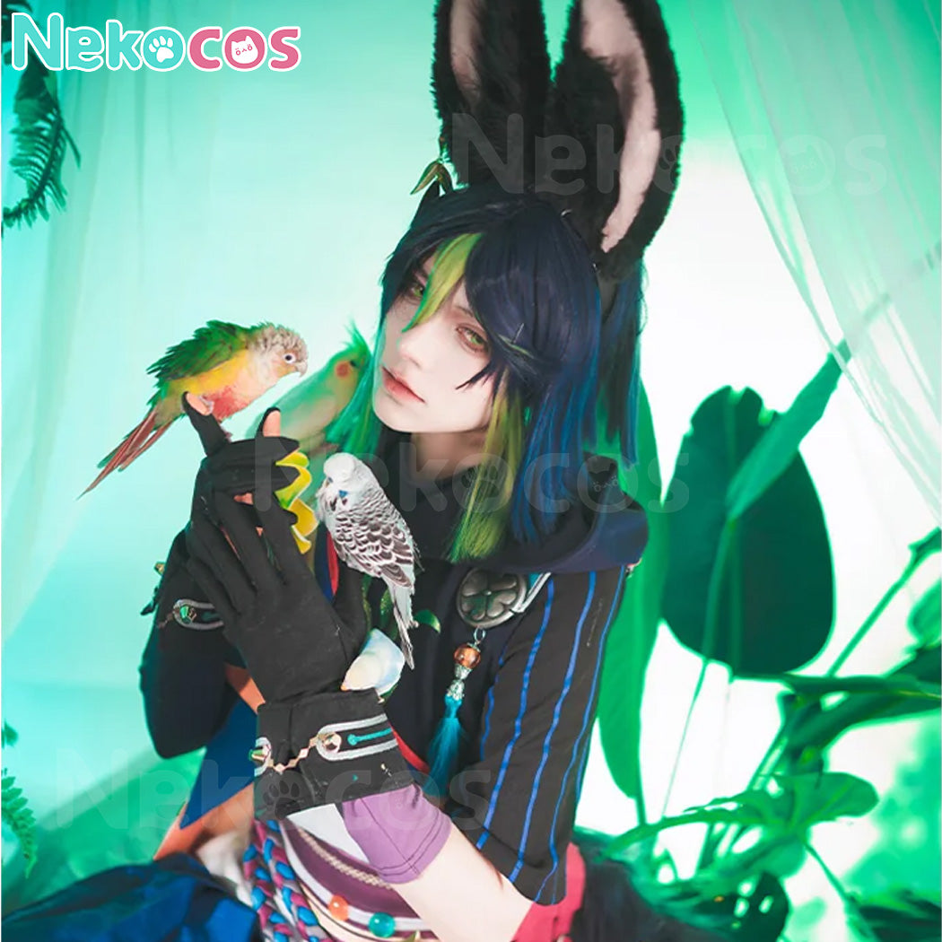 【Nekocos】Game Genshin Impact Cosplay Tighnari Cosplay Costume Premium Edition | In Stock
