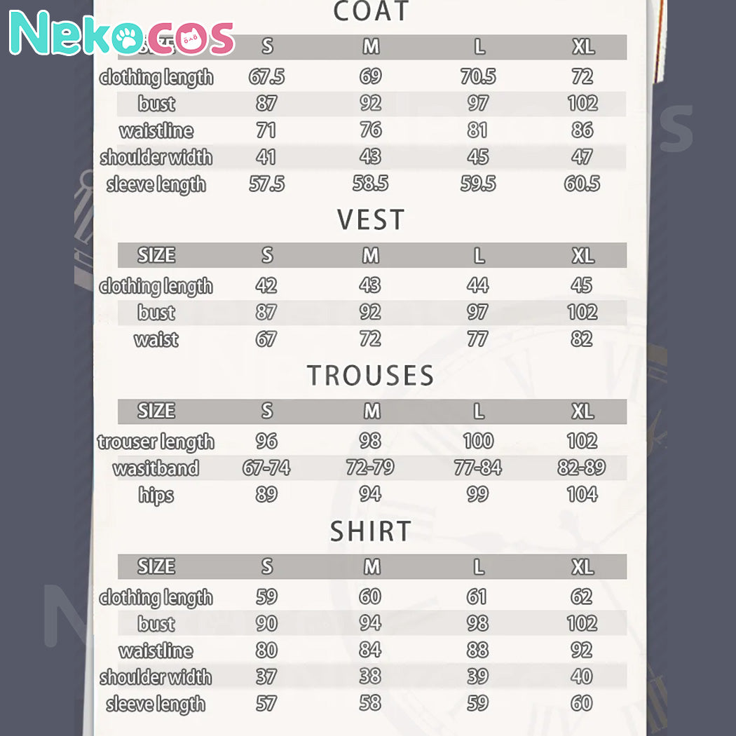 【Nekocos】Anime Gintama Shinsengumi Cosplay Toshirou Hijikata Cosplay Costume | In Stock