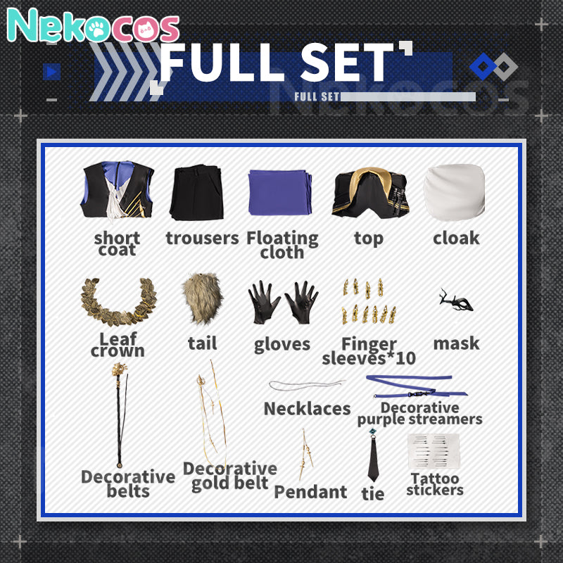 【Nekocos】Game Arknights Cosplay Tragodia Cosplay Costume Premium Edition | Pre-Sale