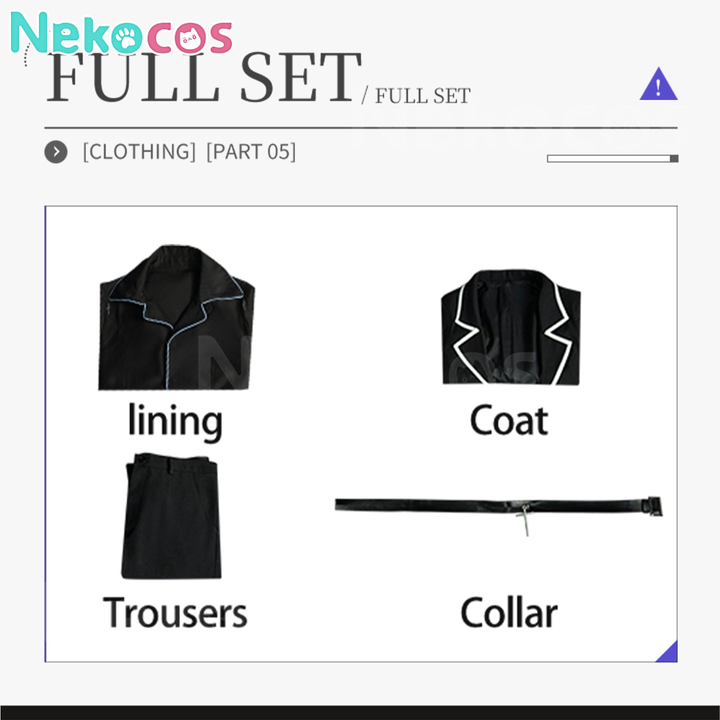 【Nekocos】Anime (Shugo Chara! Cosplay Tsukiyomi Ikuto Cosplay Costume | Custom-Tailor