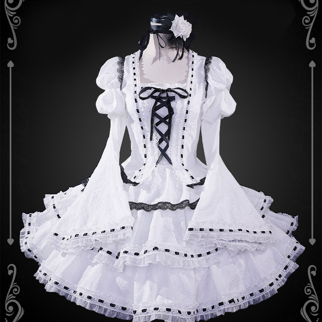 【Nekocos】Anime Shugo Chara! Cosplay Tsukiyomi Utau Lolita Dress Cosplay Costume | Custom-Tailor