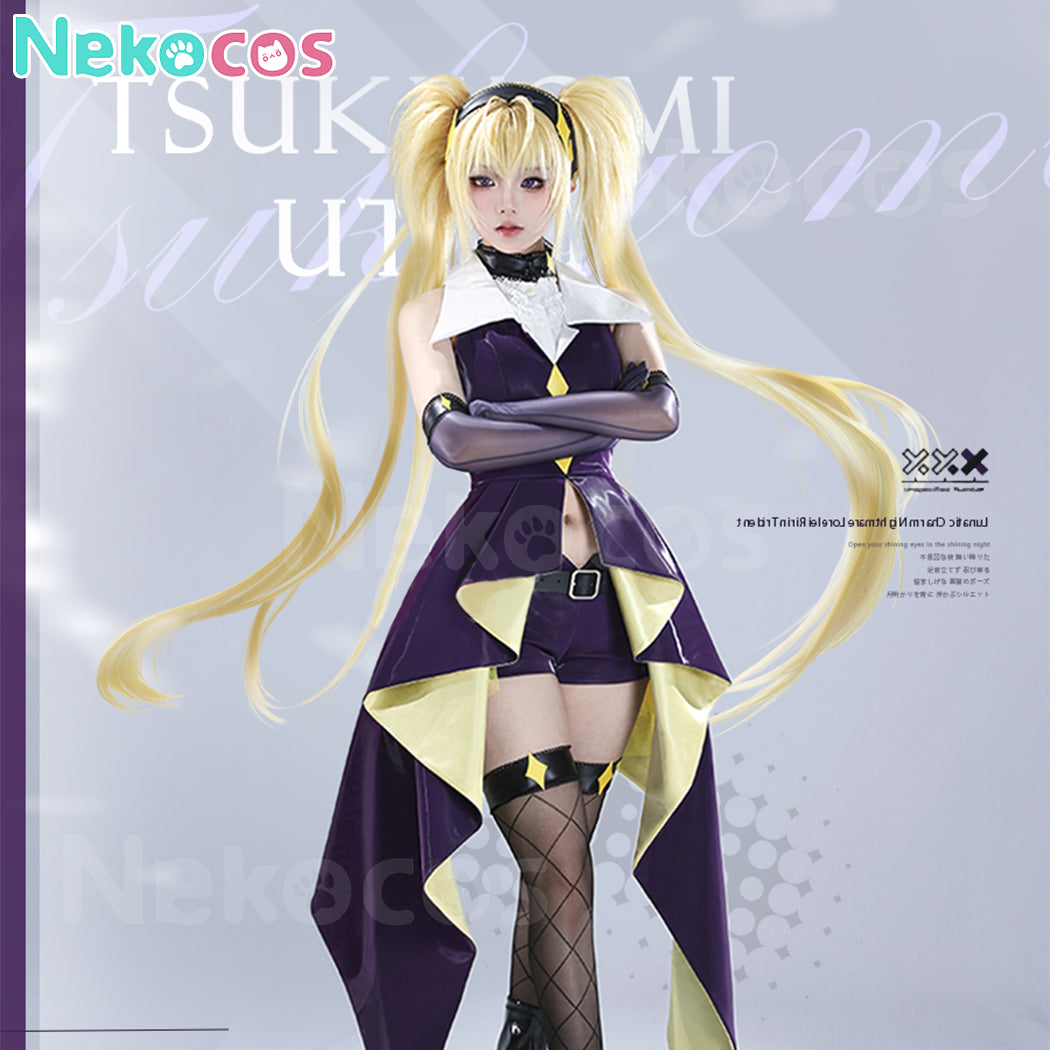 【Nekocos】Anime Shugo Chara! Cosplay Dark Jewel Cosplay Costume Premium Edition | Custom-Tailor