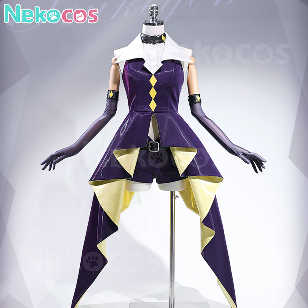 【Nekocos】Anime Shugo Chara! Cosplay Dark Jewel Cosplay Costume Premium Edition | Custom-Tailor