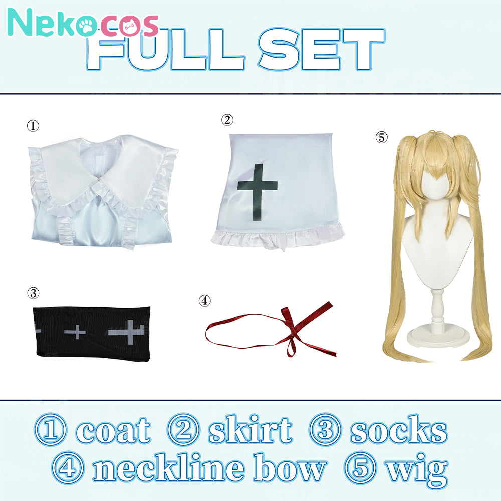 【Nekocos】Anime Shugo Chara! Cosplay Tsukiyomi Utau Mint green Cosplay Costume | In Stock