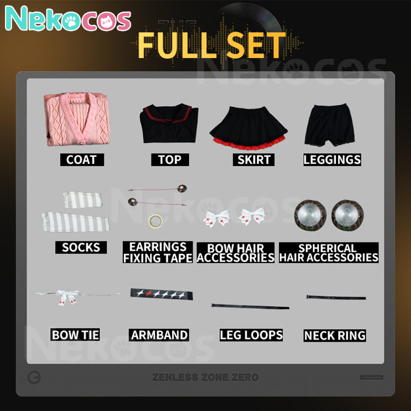 【Nekocos】Game Zenless Zone Zero Cosplay Ukinami Yuzuha Cosplay Costume Premium Edition | Pre-Sale