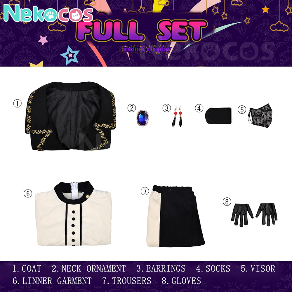 【Nekocos】Anime BanG Dream! Ave Mujica Cosplay Umiri Yahata Cosplay Costume | In Stock
