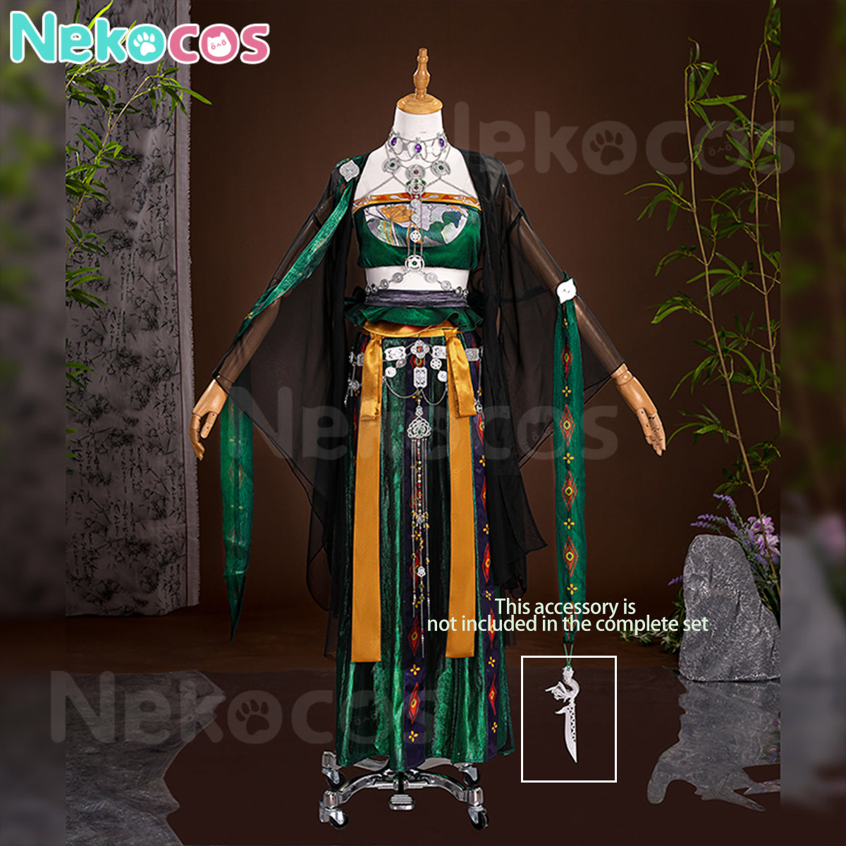 【Nekocos】Game Where Winds Meet Cosplay Velvet Shade Cosplay Costume | Custom-Tailor