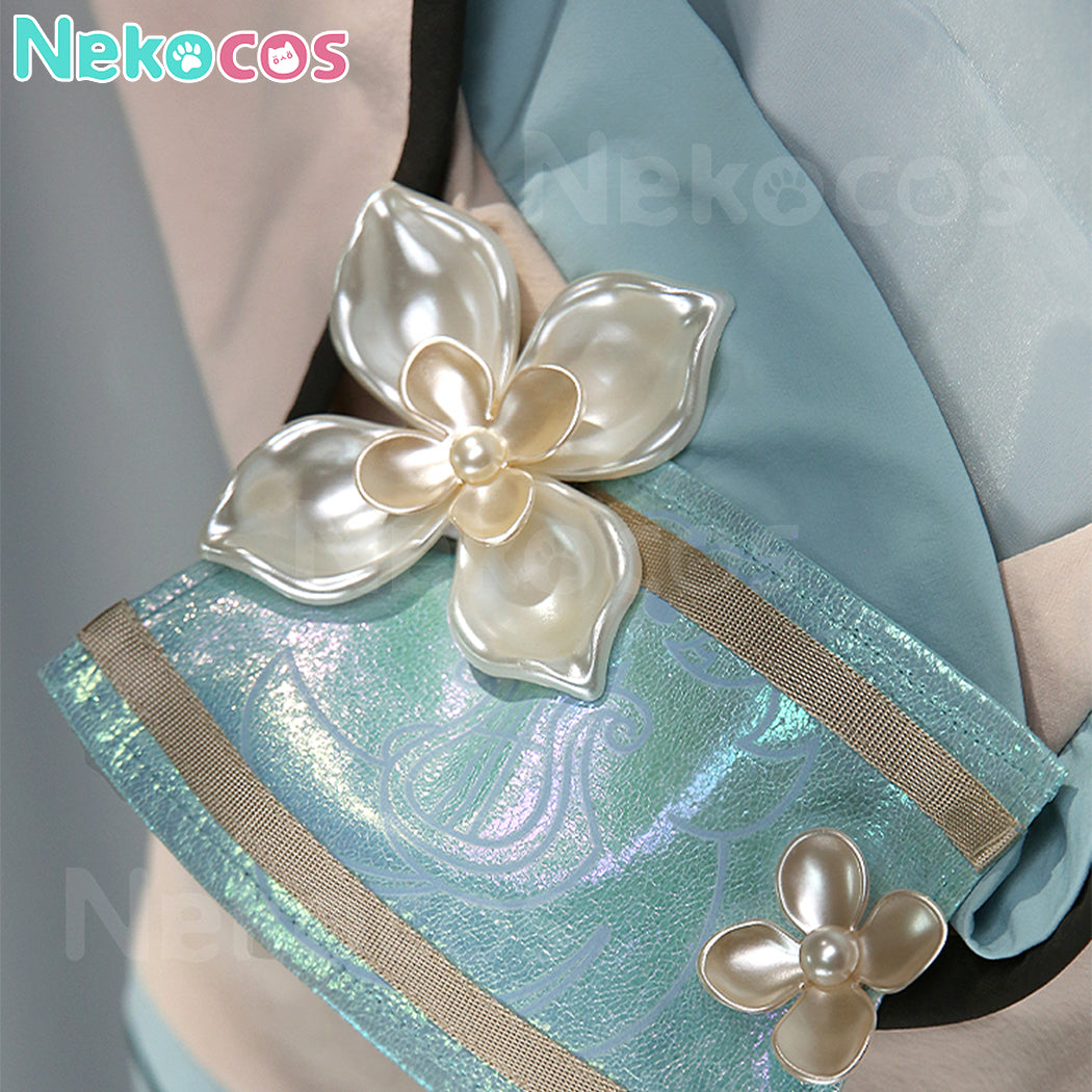 【Nekocos】Game Genshin Impact Cosplay Child Venti Cosplay Costume Premium Edition | In Stock