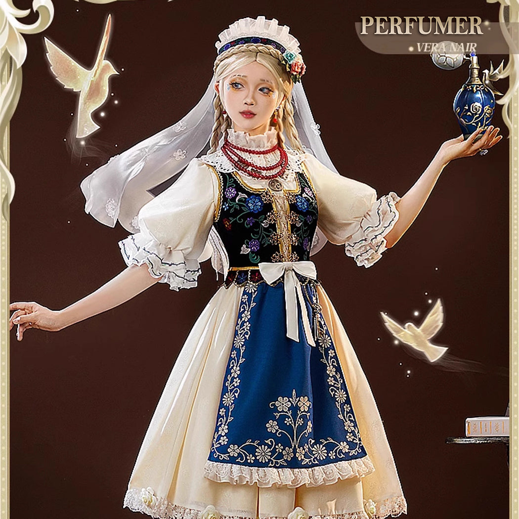 【Nekocos】Game Identity Ⅴ Cosplay Dove-like Judith Cosplay Costume Premium Edition | In Stock